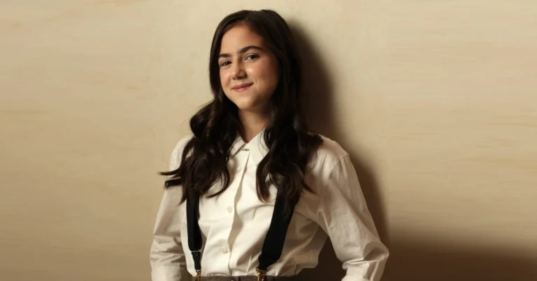 Featured image of young actress smiling on the red carpet, representing Abby Ryder Fortson Net Worth and her growing success in Hollywood.