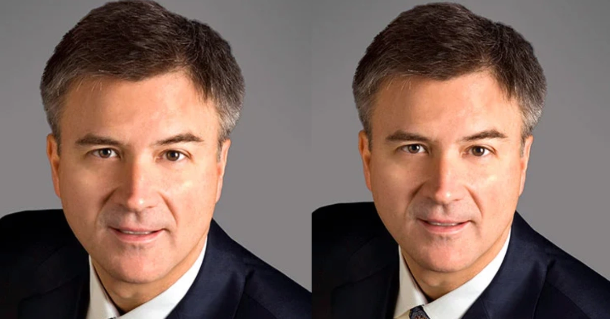 Doug Kurtenbach, legal partner at Kirkland & Ellis LLP with estimated net worth of $10-15 million in 2025, wearing business suit