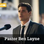 Pastor Ben Layne delivering an inspirational sermon at his California community church.