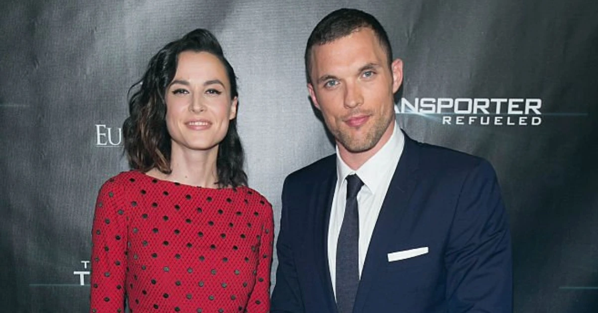 Ed Skrein Wife: Ed Skrein stands beside a woman in a red dress at a premiere, sparking curiosity about Ed Skrein Wife and his private life.