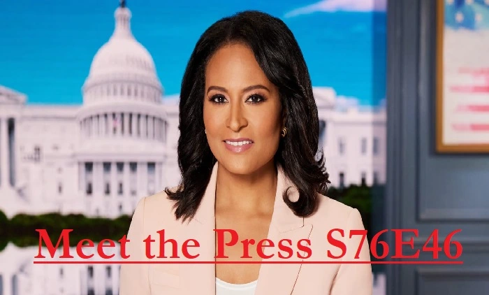 Meet the Press S76E46 host Kristen Welker leads panel discussion with political experts at NBC News studio