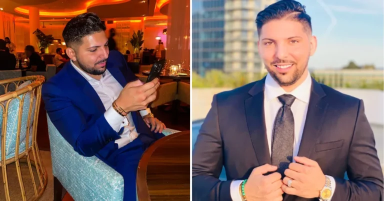 Businessman Ricky Andrade confidently posing in a professional setting, symbolizing success and financial growth with the focus keyword Ricky Andrade Net Worth.